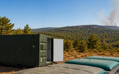 Kamp Alliance déploie des conteneurs incendie autonomes face à la multiplication des feux